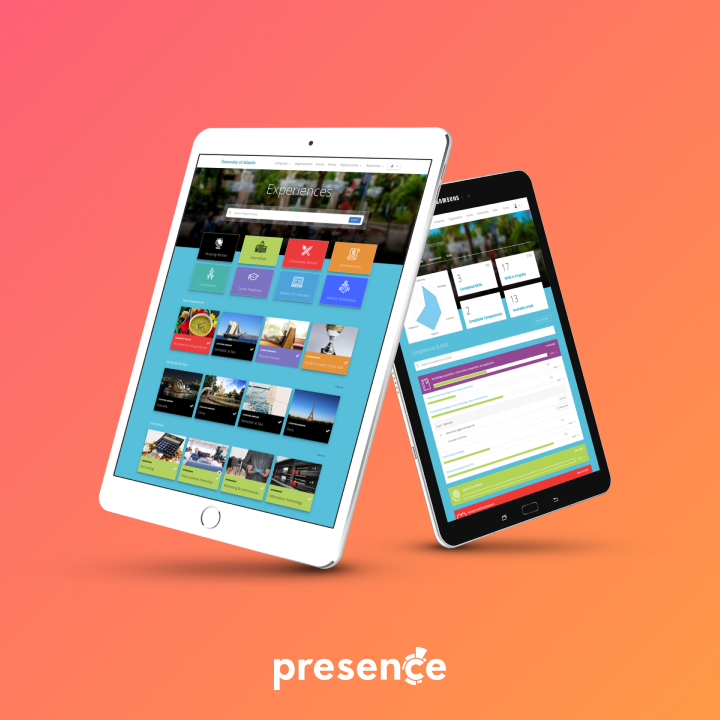 screenshot of Modern Campus Involve